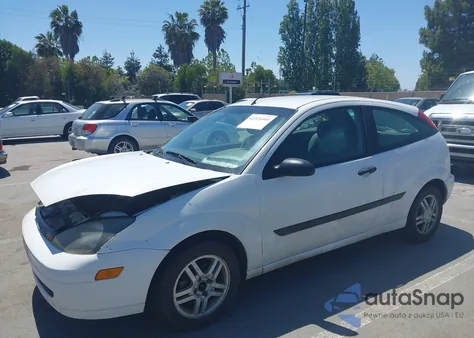 2003 Ford Focus Zx3 z USA, uszkodzony, nr VIN 3FAFP31Z03R188923